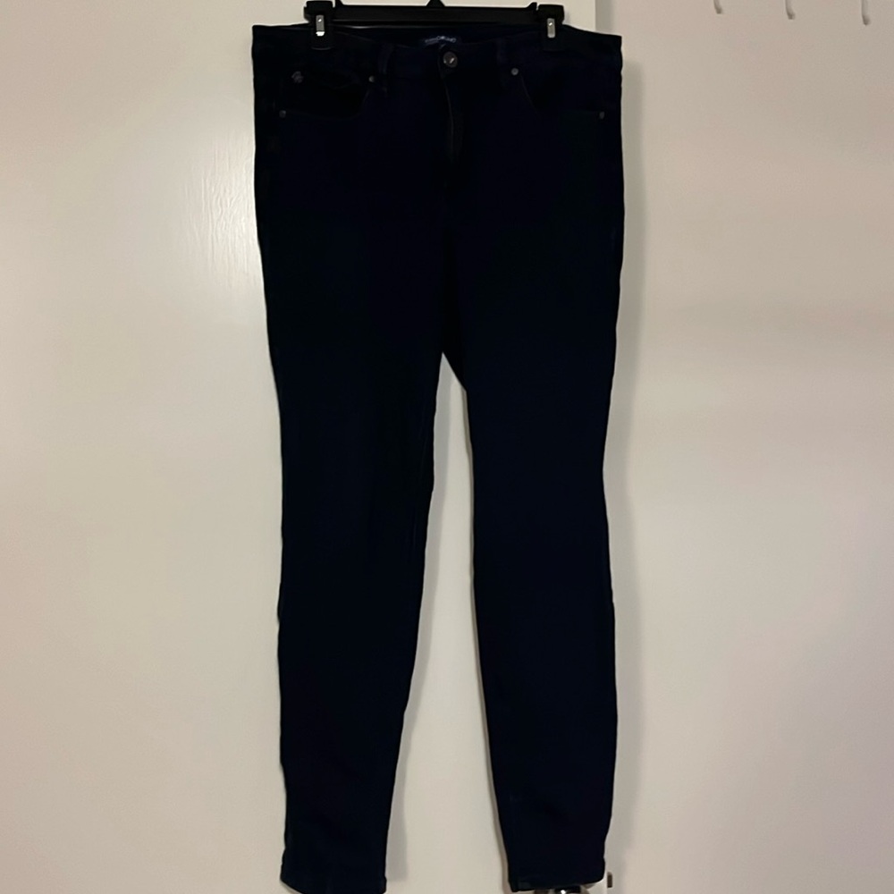 Very dark jeans
